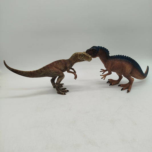 Schleich Bundle Dinosaurier 2er T-Rex & Raptor Figuren