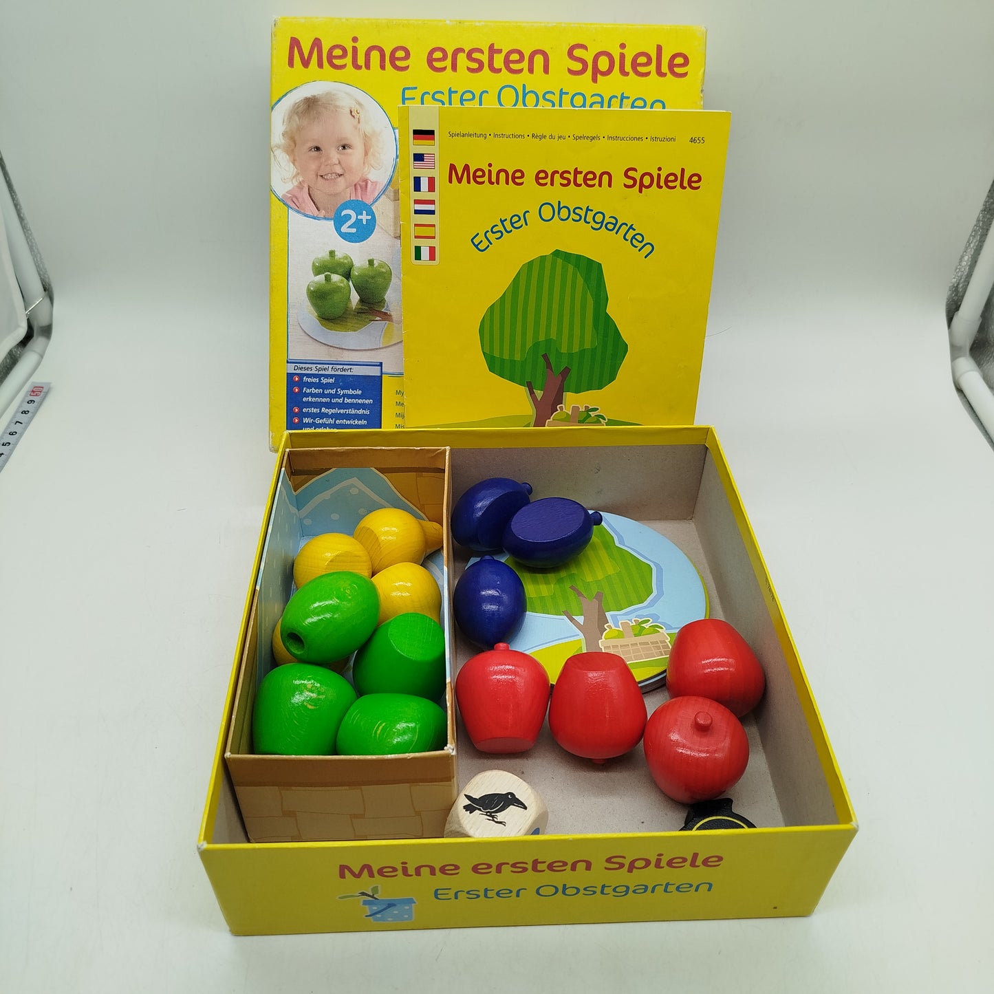 HABA Erster Obstgarten 4655 Brettspiel, gebraucht, ab 2 3 4 Jahre | ✅ geprüft 