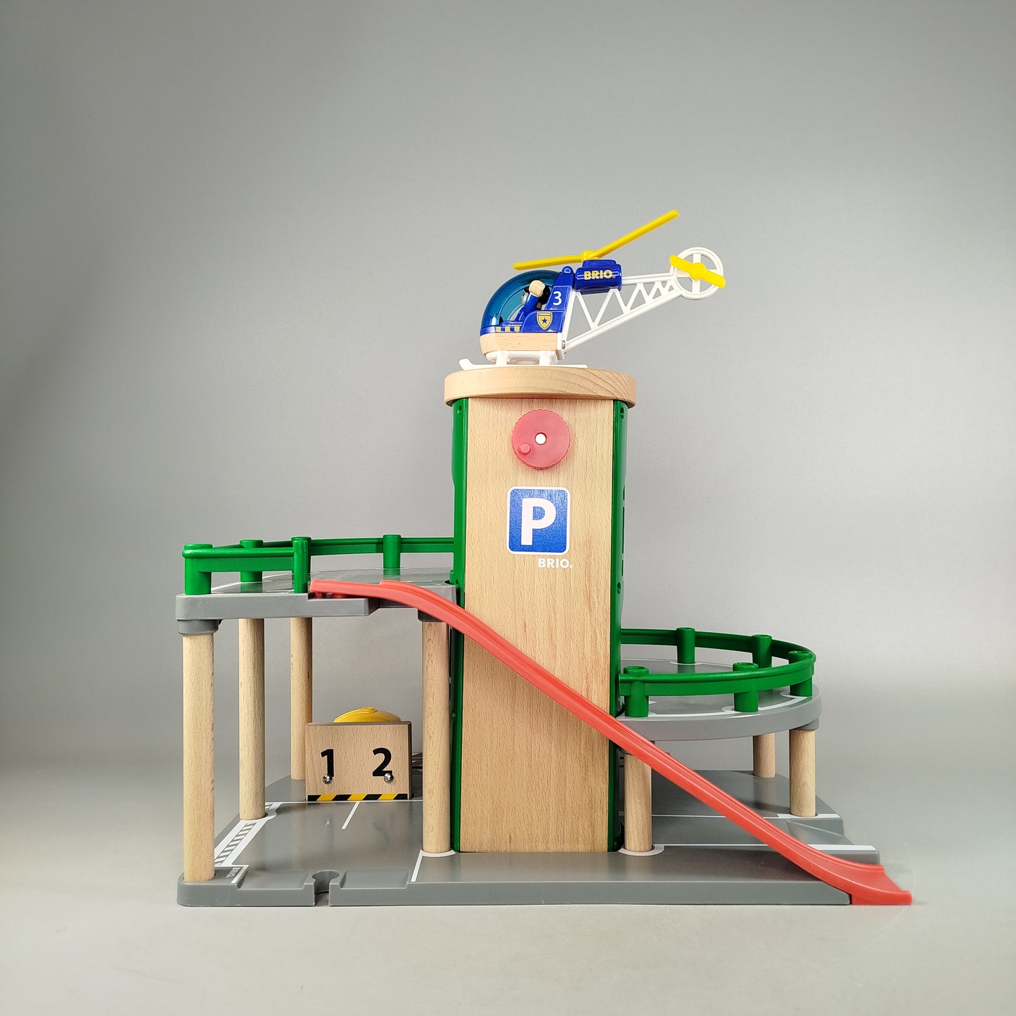 Bundle BRIO x1 Holz-Spielgarage Set