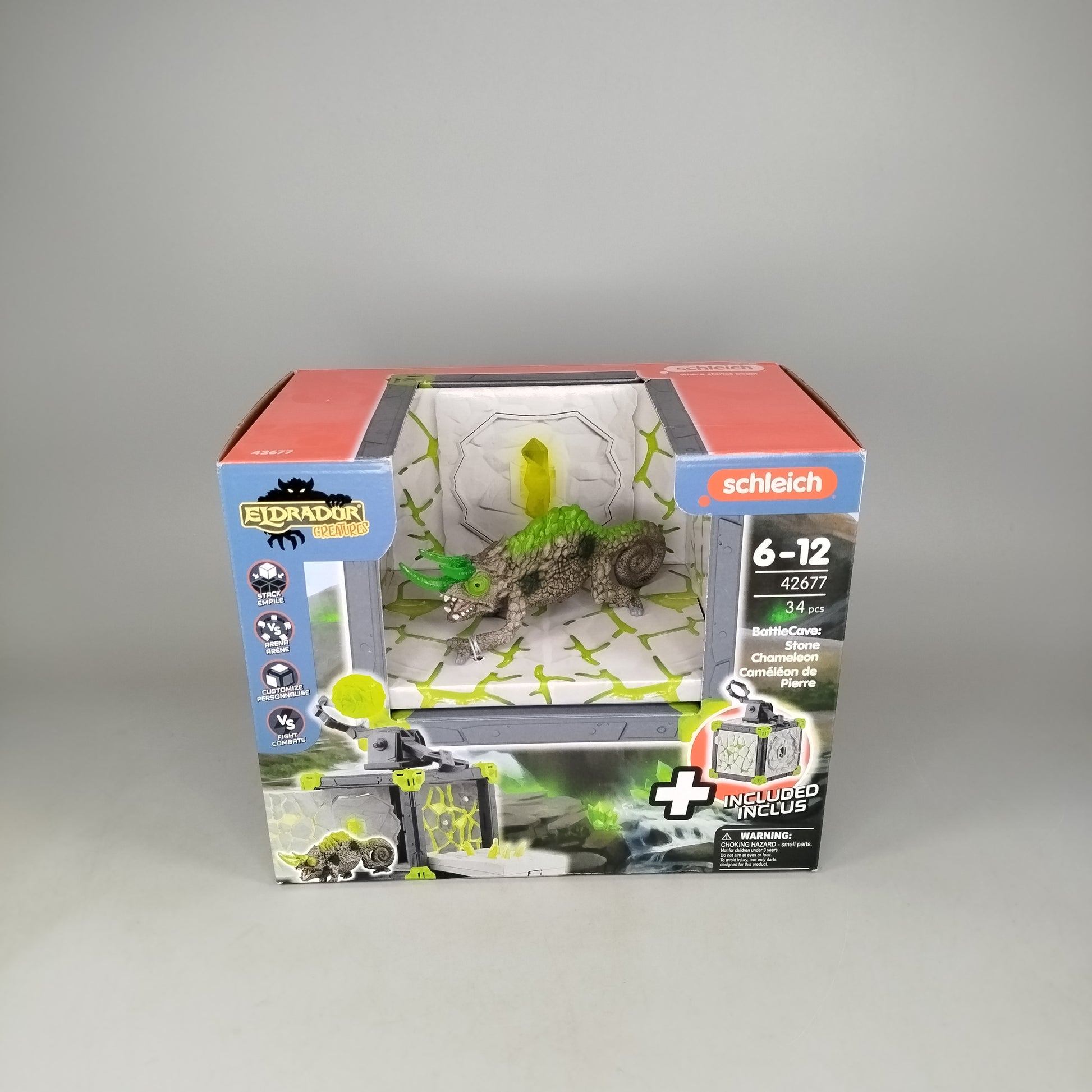 Schleich Eldrador BattleCave Spielset, neu, ab 6 7 8 Jahre 42677 | ✅ geprüft 
