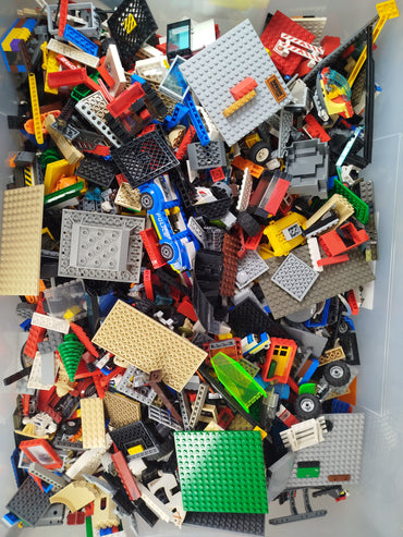Konvolut ca. 7 kg Bausteine - Lego & Lego kompatibel