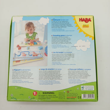 HABA Fädelspiel Auf dem Land – Lernspiel, OVP