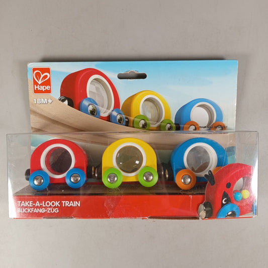Hape Take-A-Look Train E3805 Holz-Zug, gebraucht, ab 1 2 3 Jahre | ✅ geprüft 