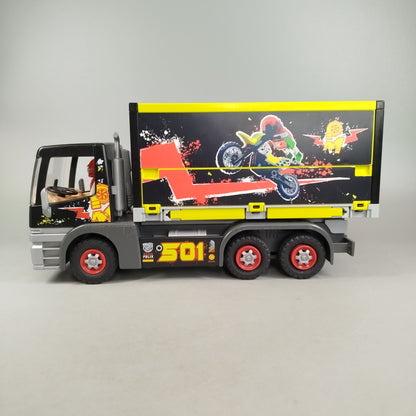 Playmobil 🙂🏠 Spielset Werkstatt-Truck, gebraucht, ab 3 4 5 Jahre | ✅ geprüft 