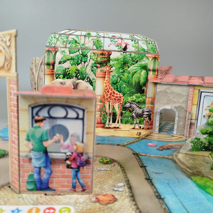 Ravensburger Tiptoi Lernspiel - Tier-Set ZOO, Lernwelt 3D