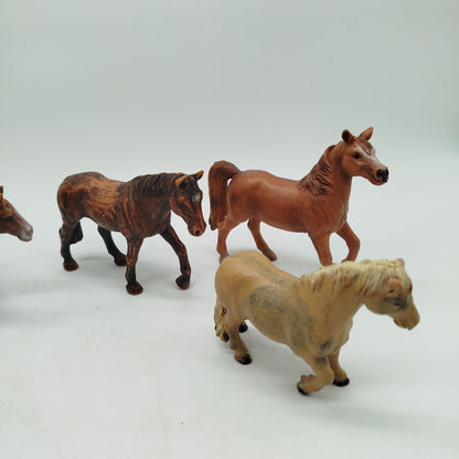 Schleich Bundle Pferde 🐴🌟 5x Figuren, gebraucht, ab 3 4 5 Jahre | ✅ geprüft 