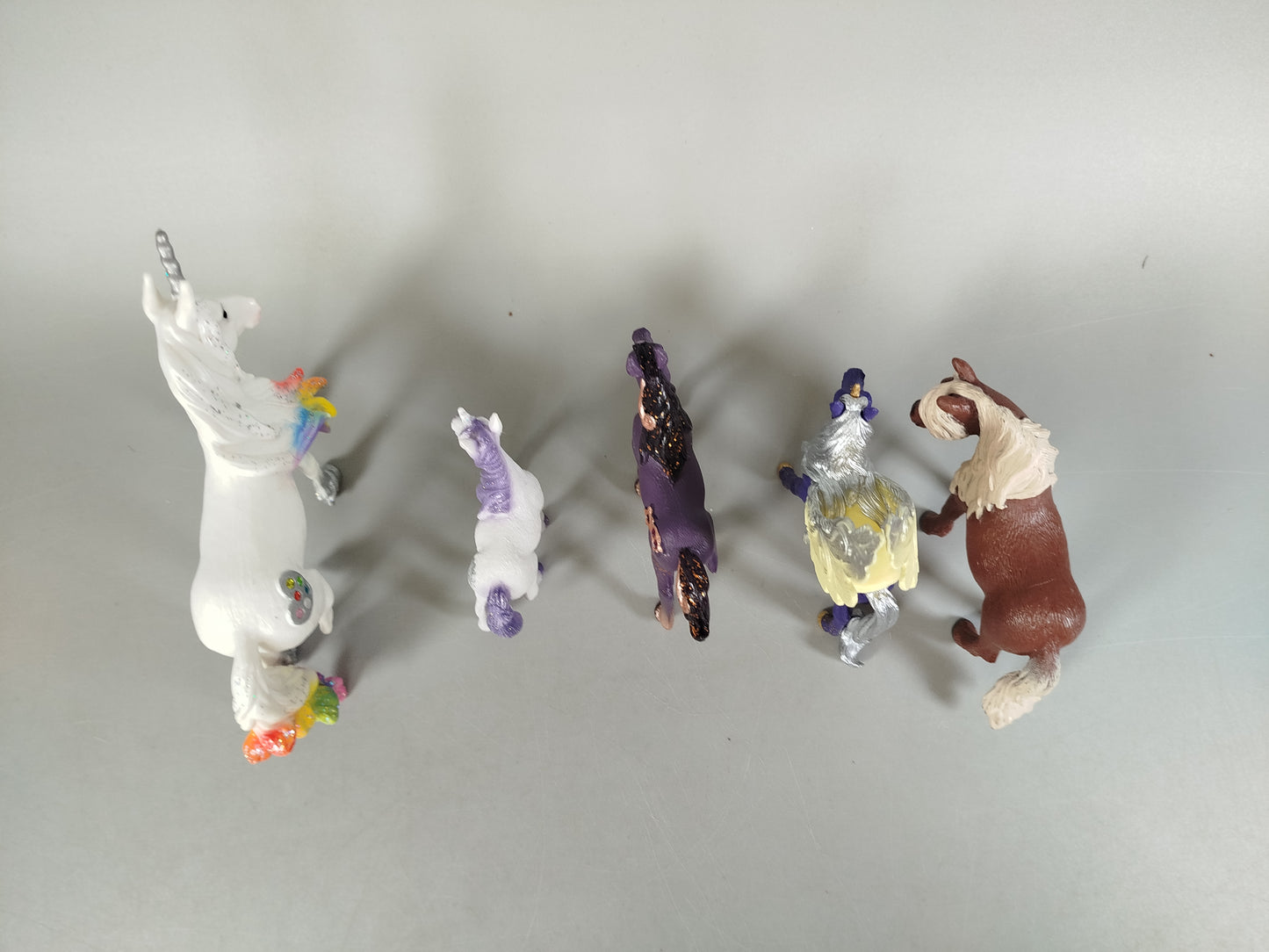 Schleich Pferde & Einhörner Set von 5 Spielfiguren