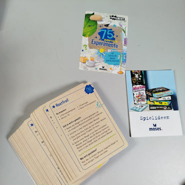Moses, Djeco Kartenset-Bundle: Dinosaurier, Ritter, Experimente und Piratenspi