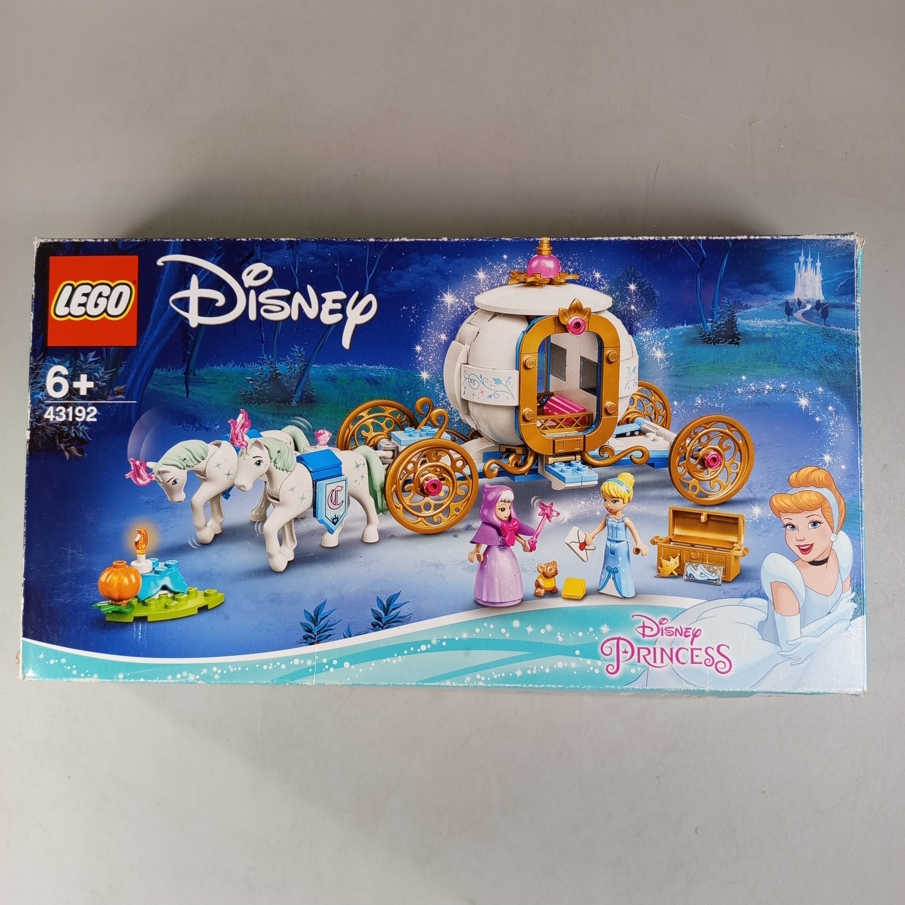 LEGO Cinderella 43192 Kutsche 🧱✨, gebraucht, ab 6 7 8 Jahre | ✅ geprüft 