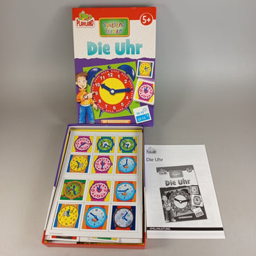 Kiddus & Playland Bundle Die Uhr Lernuhr & Lernspiel