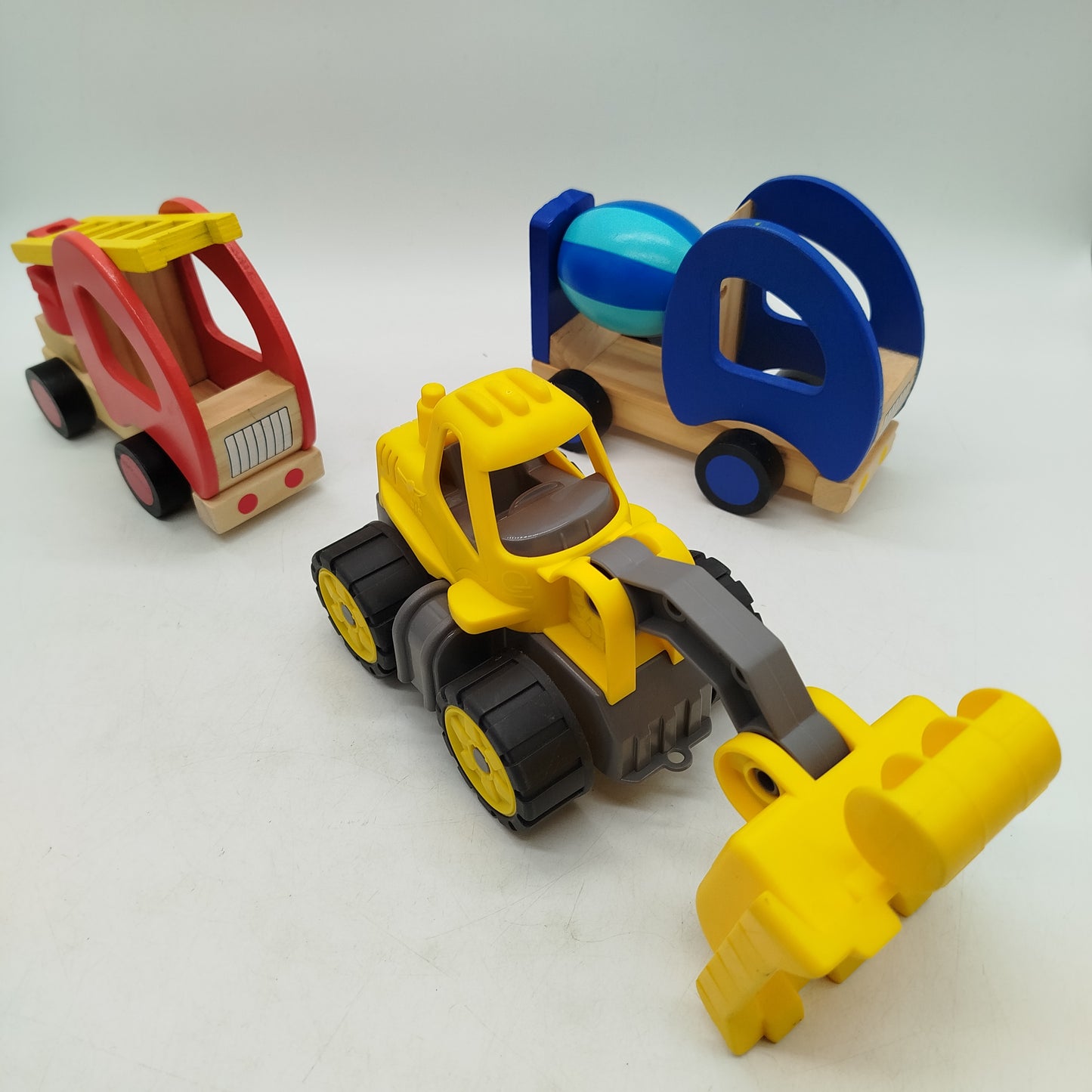 BIG Bundle Set von 3 Bagger Mischer & Kran