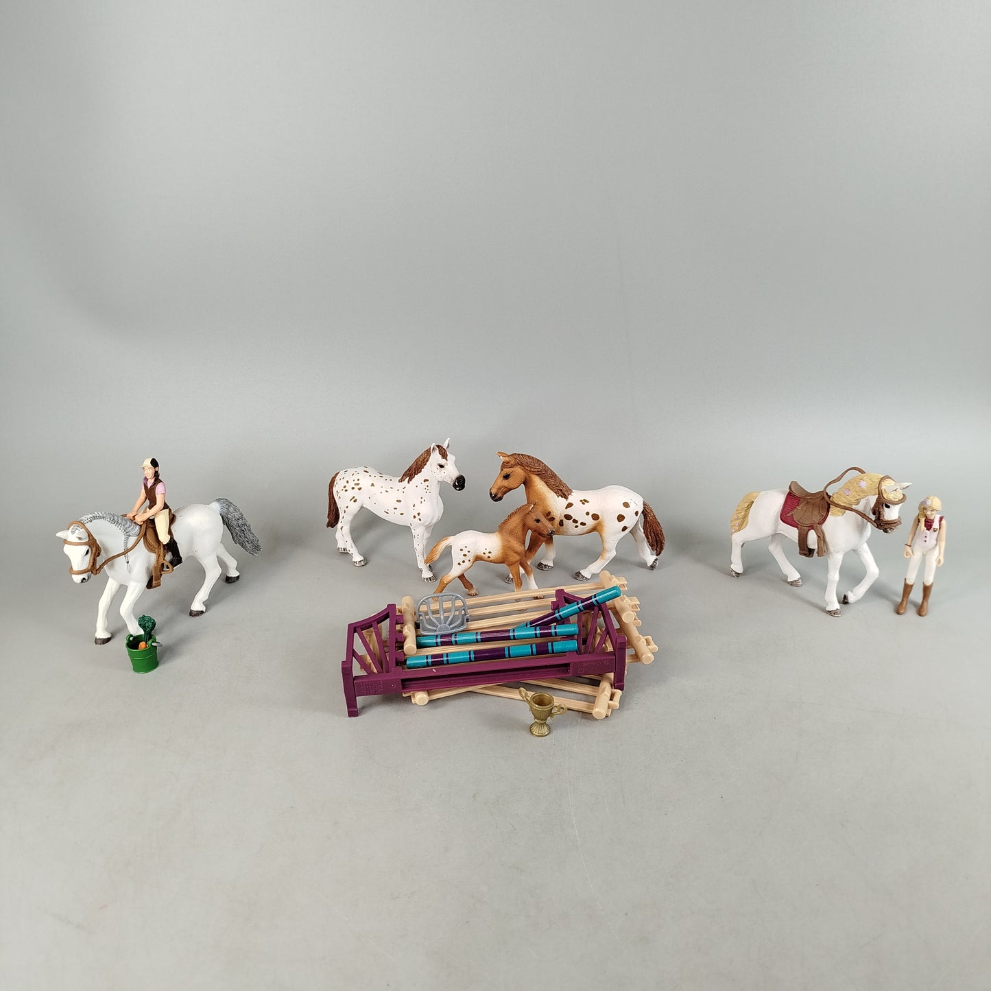 Schleich Bundle Horse Club 42412 42433 Set von 2 Pferde & Reiter ab 6 Jahre 