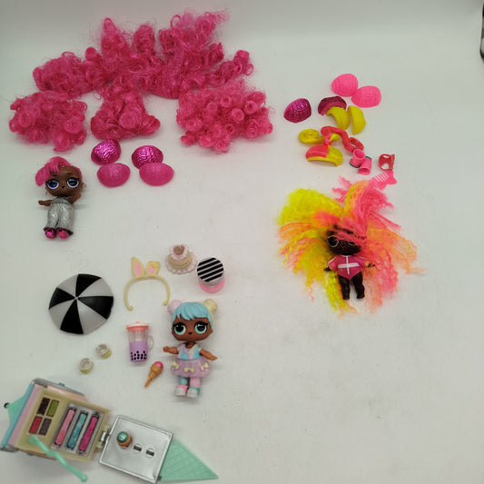 LOL Surprise! Bundle 3x Modepuppen 🎁⭐, gebraucht, ab 6 7 8 Jahre | ✅ geprüft 