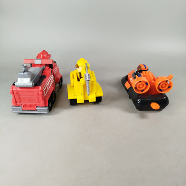 Paw Patrol Bundle Set von 3 Rettungsfahrzeuge ab 3 4 5 Jahre | ✅ geprüft 