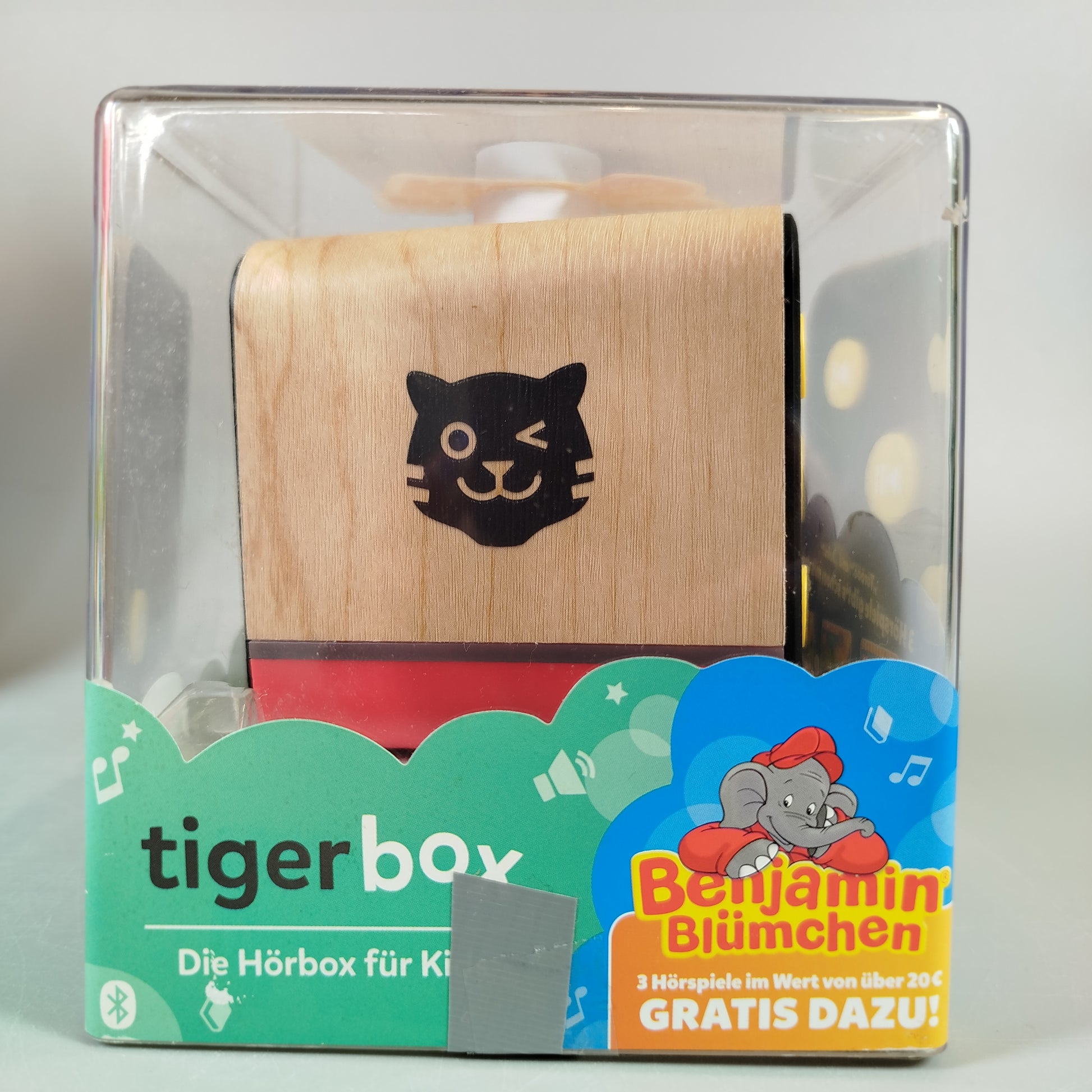 Tiger Media Hörspielgerät für Kinder Tigerbox – Bluetooth & AUX-fähig