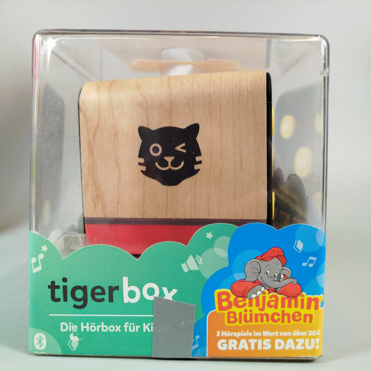 Tiger Media Hörspielgerät für Kinder Tigerbox – Bluetooth & AUX-fähig