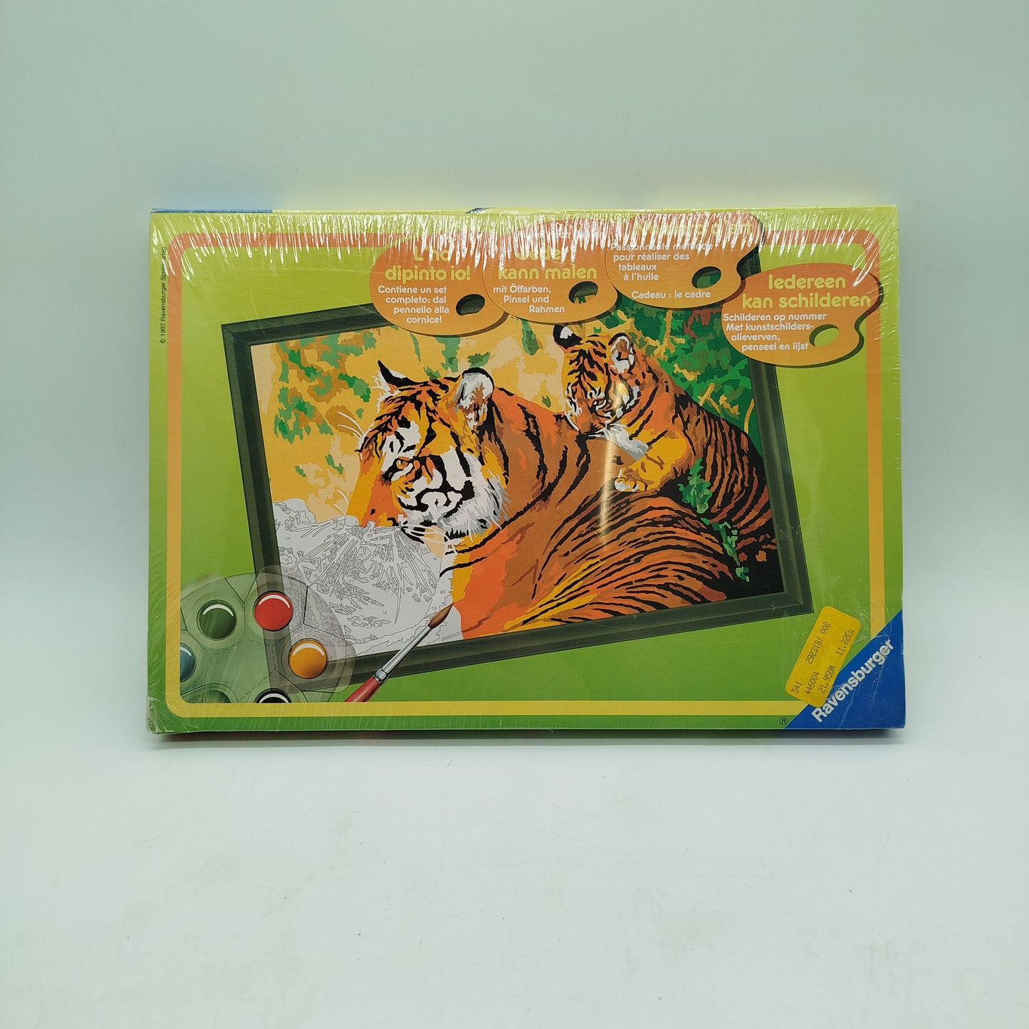 Ravensburger Bundle Malen nach Zahlen 28859 28862 Löwe & Tiger ab 6 Jahre 