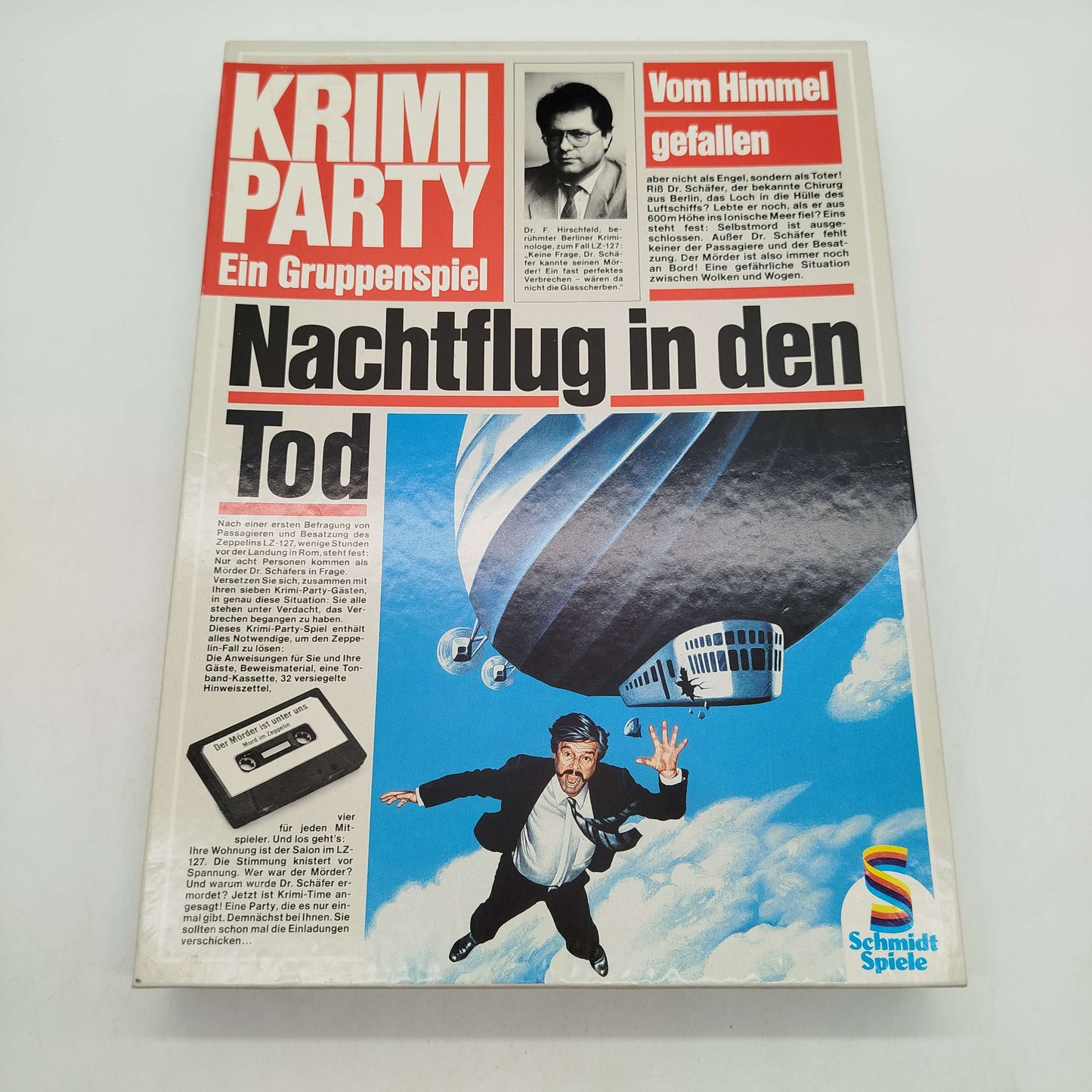 Schmidt Spiele Krimi Party Nachtflug Partyspiel Neuwertig