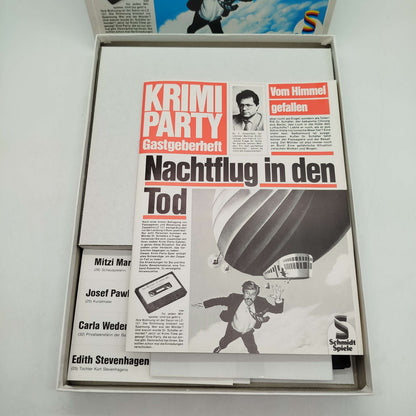 Schmidt Spiele Krimi Party Nachtflug Partyspiel Neuwertig