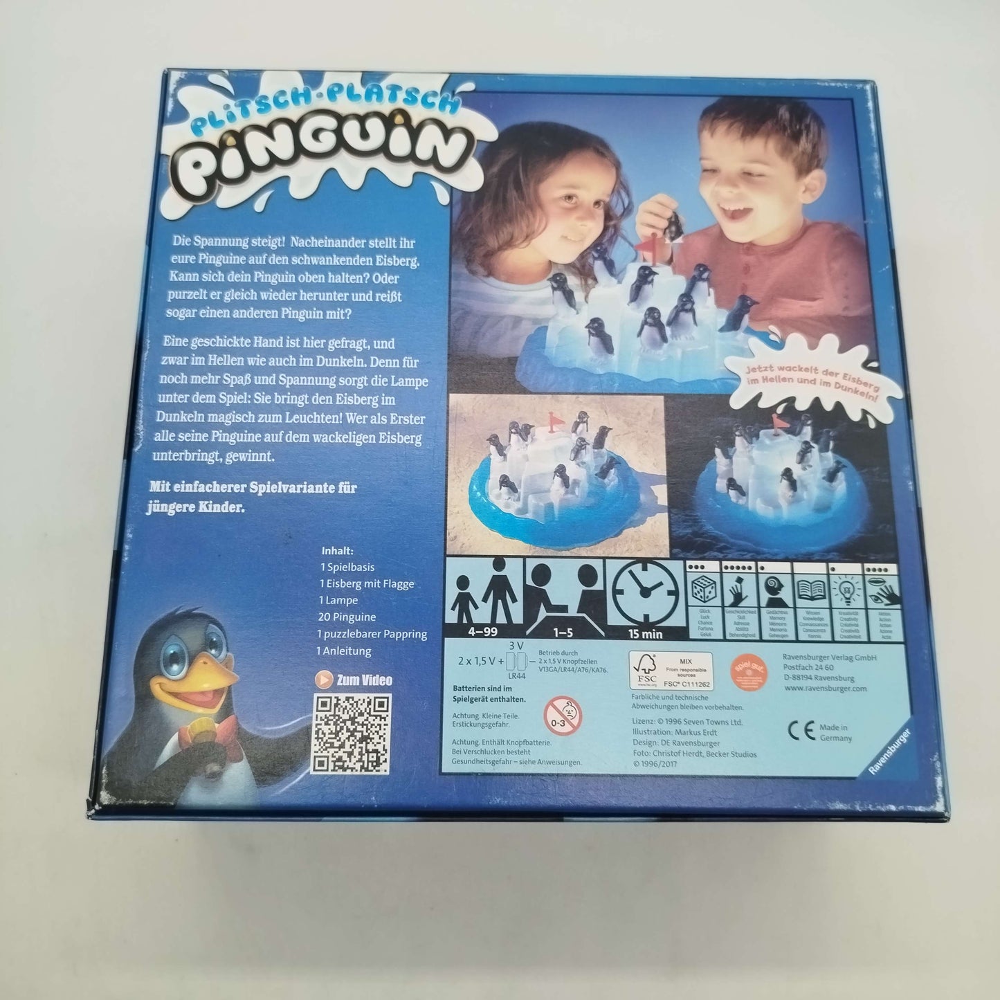 Ravensburger PlitschPlätsch Pinguin212132 gebraucht ab 3 4 5 Jahre | ✅ geprüft 