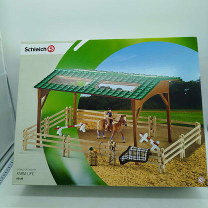 Schleich Bundle Horse Club 42271 42189 Set von 2 Reitplatz