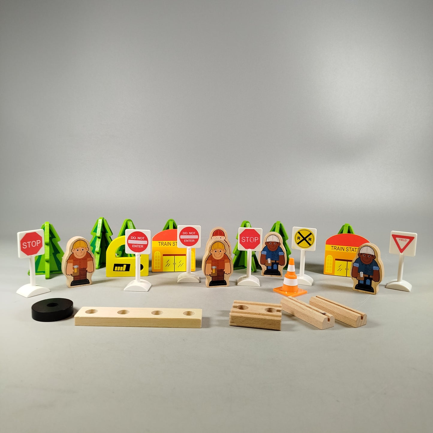 Holzeisenbahn Set