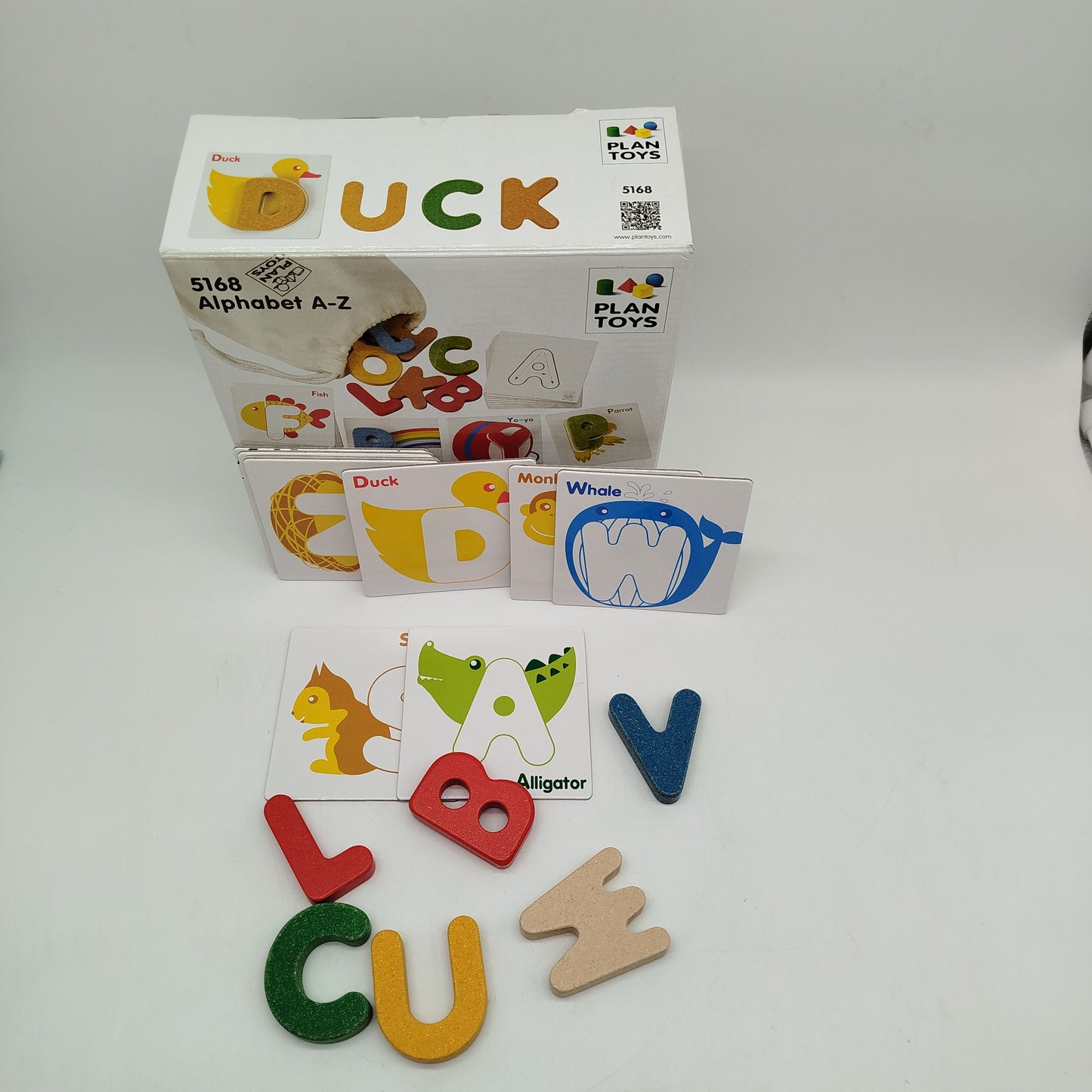 Plan Toys Alphabet Lernspiel A-Z – Buchstaben & Karten, OVP