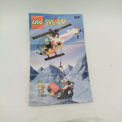 LEGO Rescue Chopper 2531 Hubschrauber, gebraucht, ab 6 7 8 Jahre | ✅ geprüft 