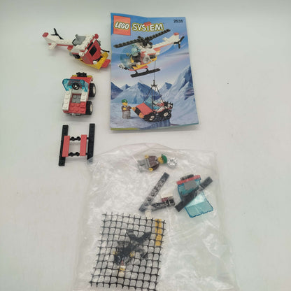 LEGO Rescue Chopper 2531 Hubschrauber, gebraucht, ab 6 7 8 Jahre | ✅ geprüft 