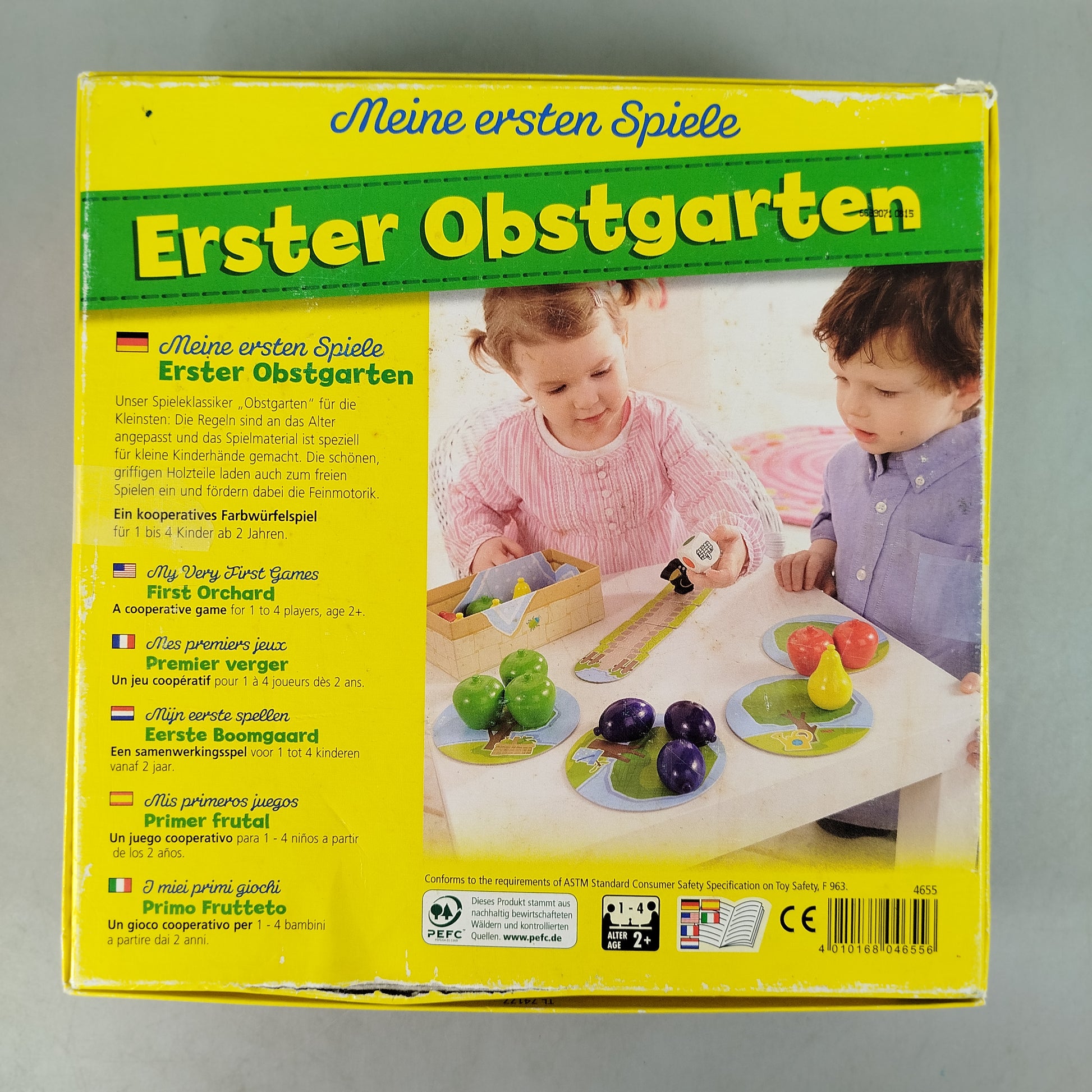 HABA Erster Obstgarten 4655 Brettspiel, gebraucht, ab 2 3 4 Jahre | ✅ geprüft 