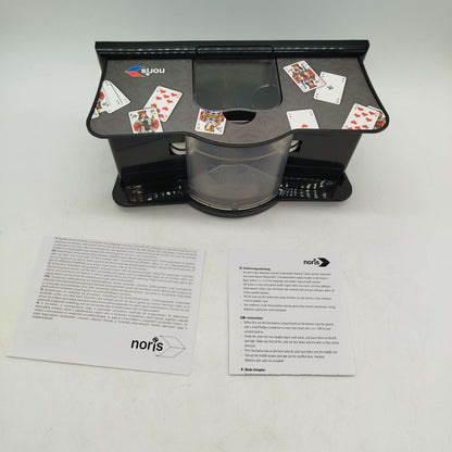 noris 606 006391 Kartenmischmaschine, neuwertig, ab 3 4 5 Jahre | ✅ geprüft 
