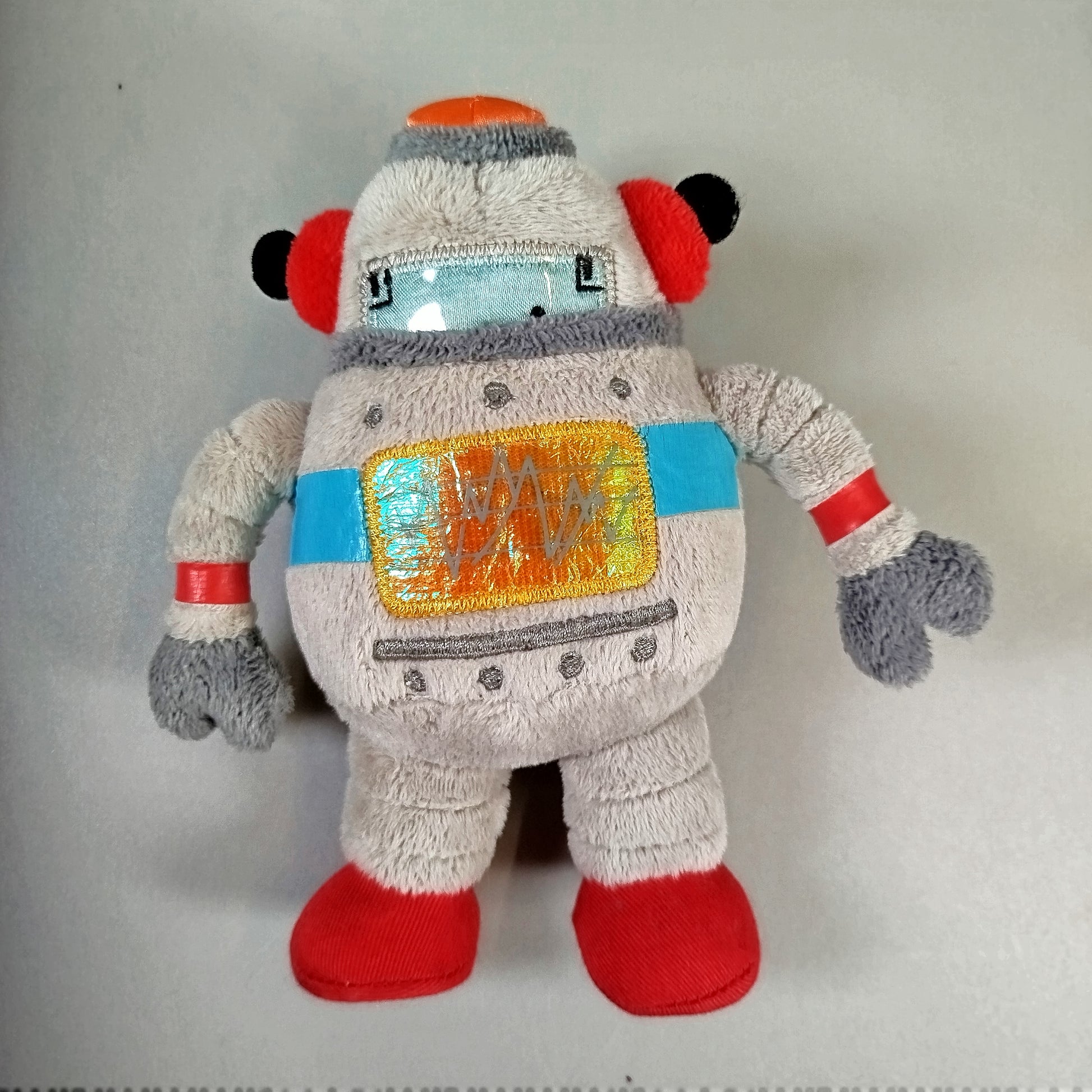  Stofftiere-Roboterfiguren - Set von 2