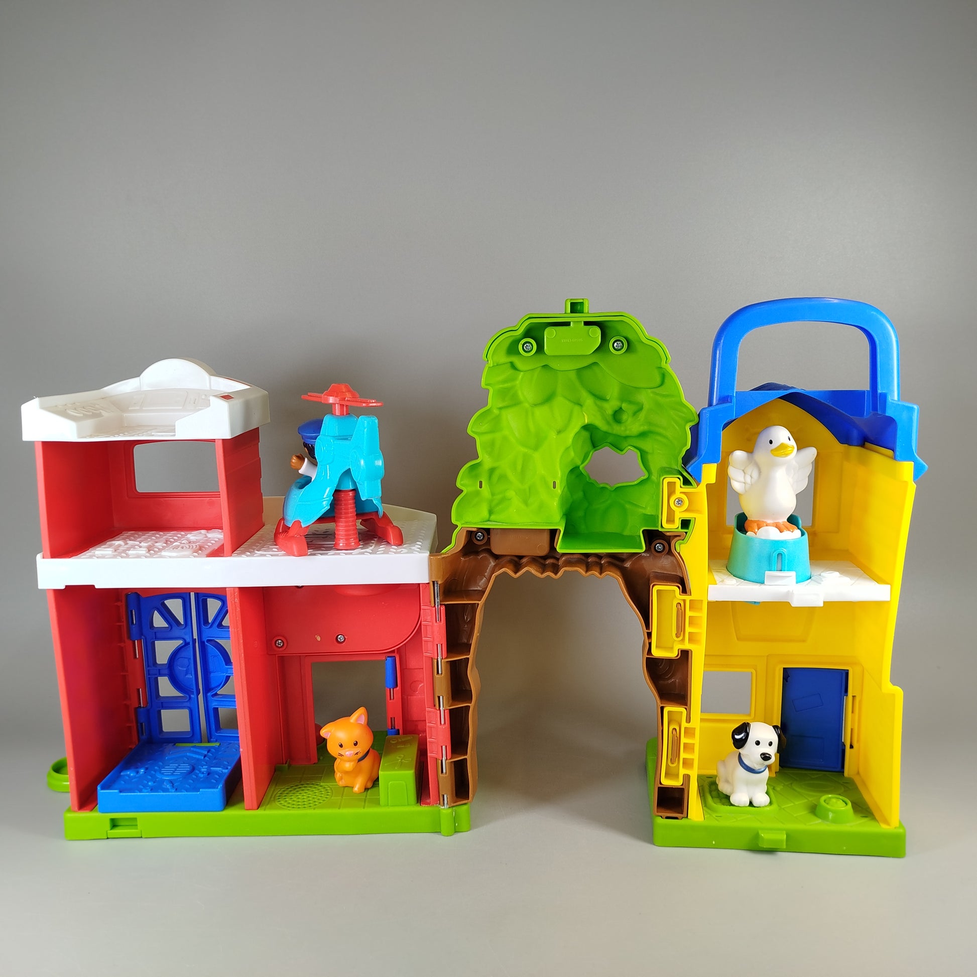 Fisher-Price Tierarzt-Spielset – mit Tierfiguren & Hubschrauber