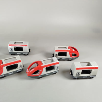 BRIO World Travel Train Set, leichte Gebrauchsspuren, OVP