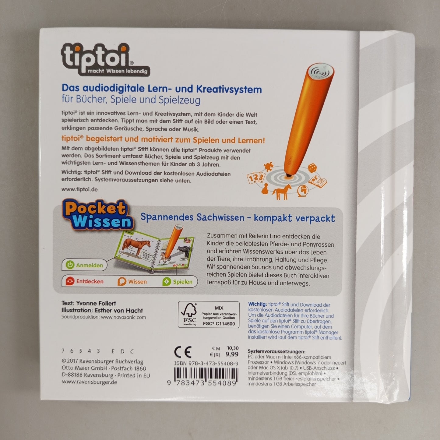 Ravensburger tiptoi Lernbuch-Set – 3x Kinderbücher Wieso? Weshalb? Warum?