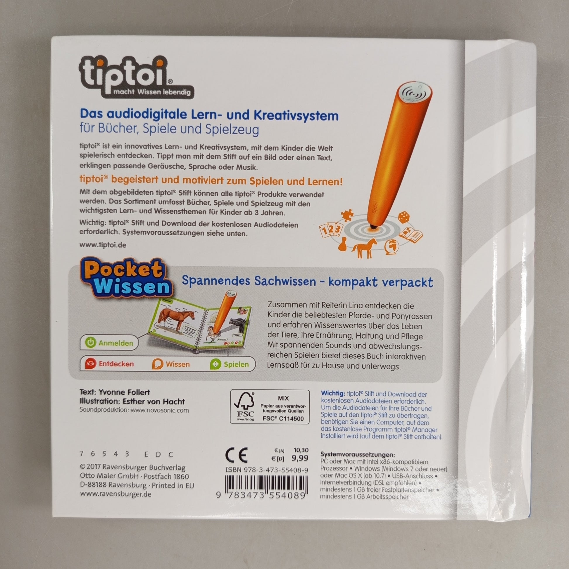 Ravensburger tiptoi Lernbuch-Set – 3x Kinderbücher Wieso? Weshalb? Warum?