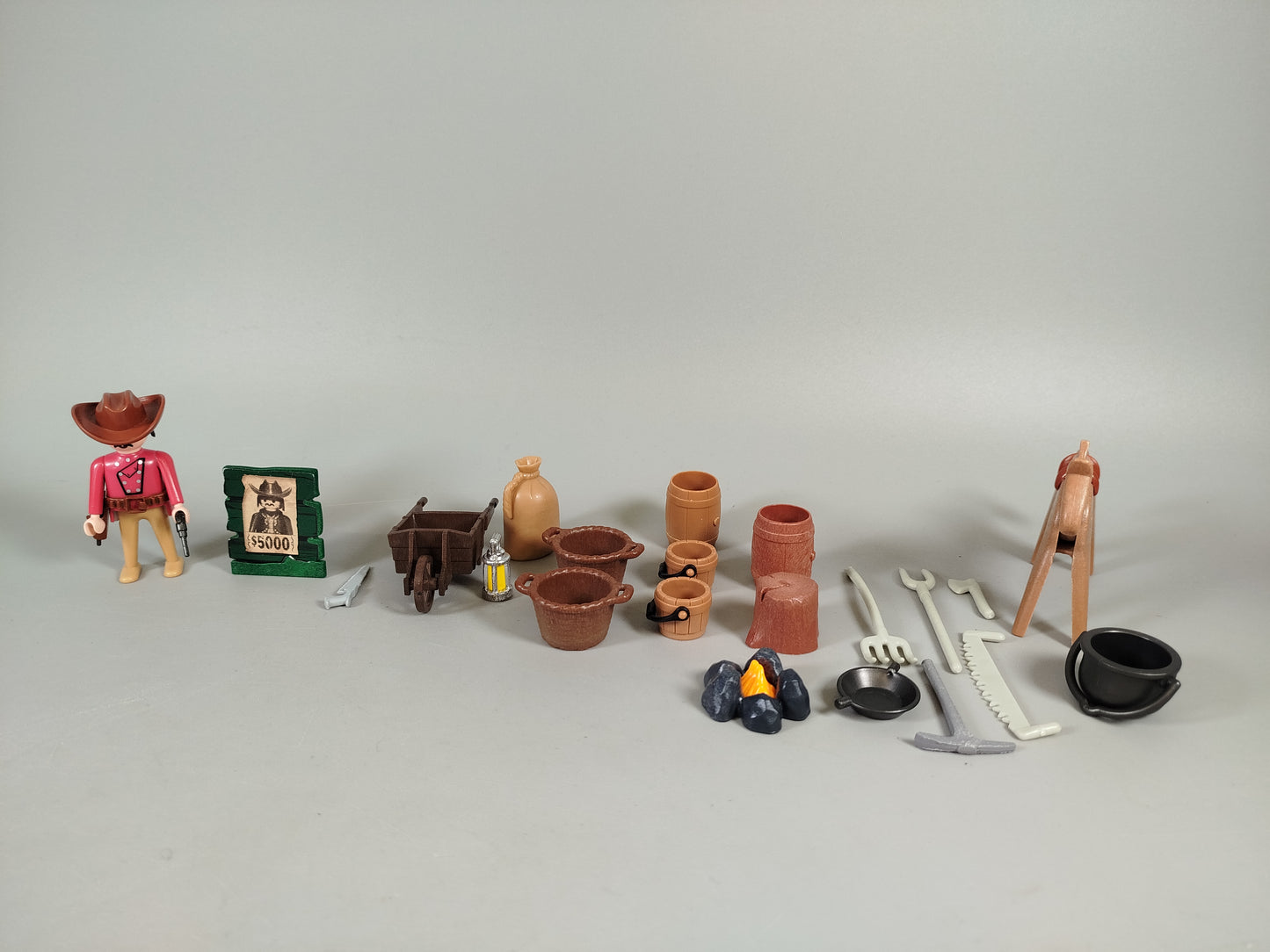 Playmobil Konvolut ca. 6 kg, Figuren, Zubehör & Western, gut erhalten