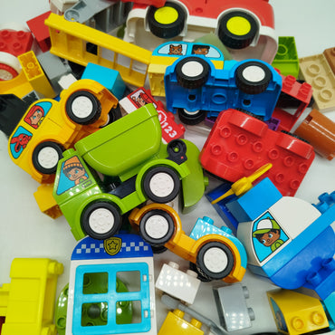 Konvolut LEGO Duplo ca. 1,5 kg Steine & Autos