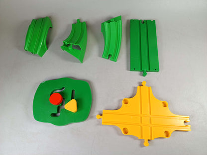 Bundle Holzeisenbahn großes Set Züge & Schienen