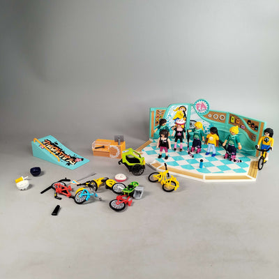 Playmobil 9402 Fahrradladen mit Figuren & Zubehör