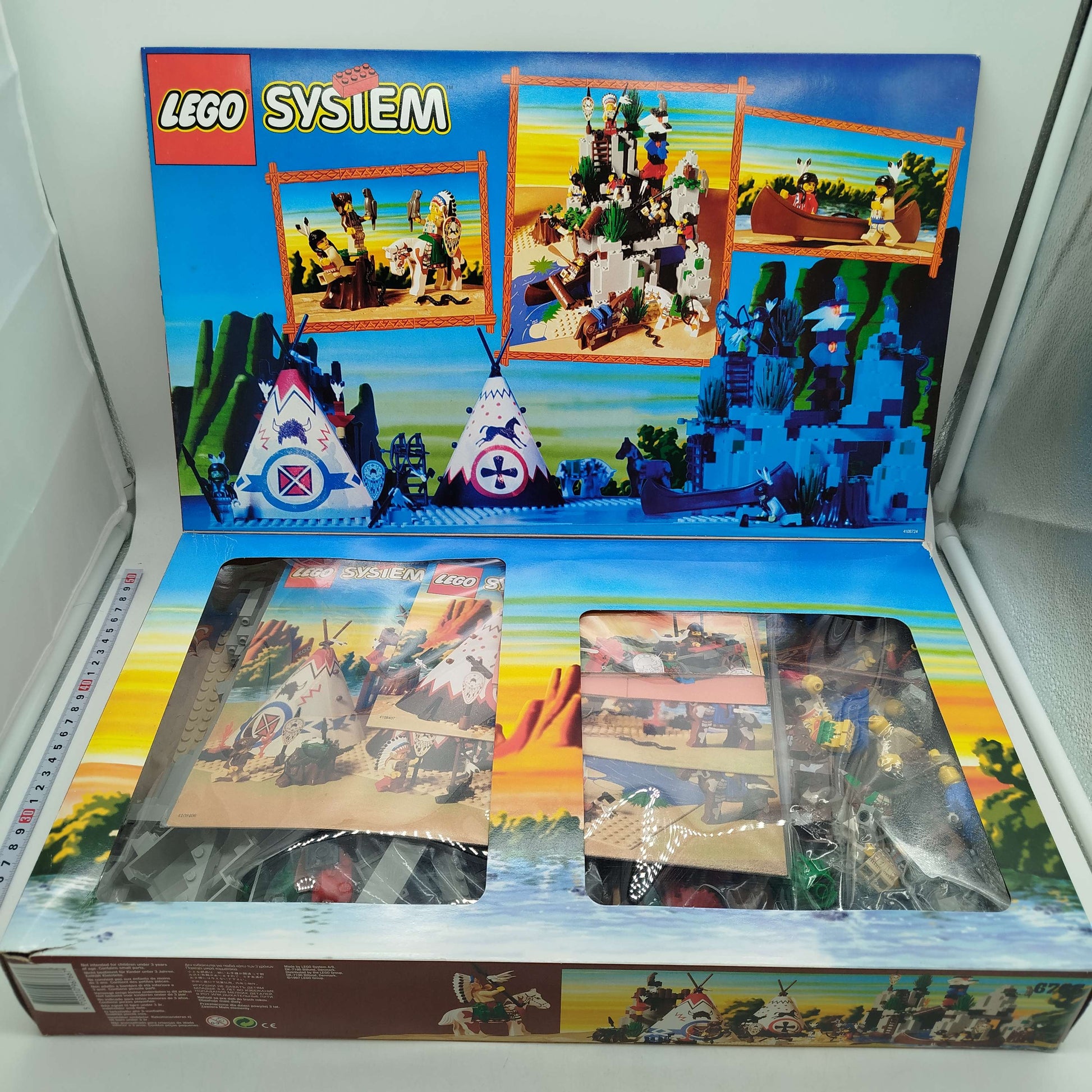 LEGO Bundle Western Set von 5 Tipi&Figuren, gebraucht, ab 6 Jahre 