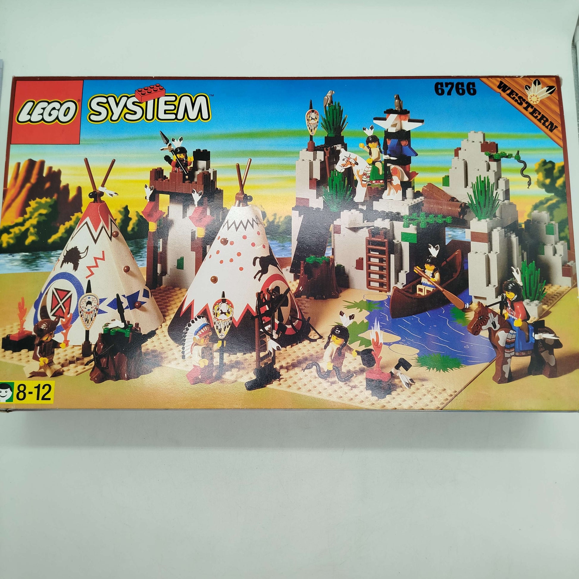 LEGO Bundle Western Set von 5 Tipi&Figuren, gebraucht, ab 6 Jahre 