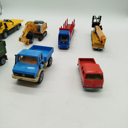 Bundle SIKU 🚗💥 Set von 7 Fahrzeugen, gebraucht, ab 6 7 8 Jahre | ✅ geprüft 