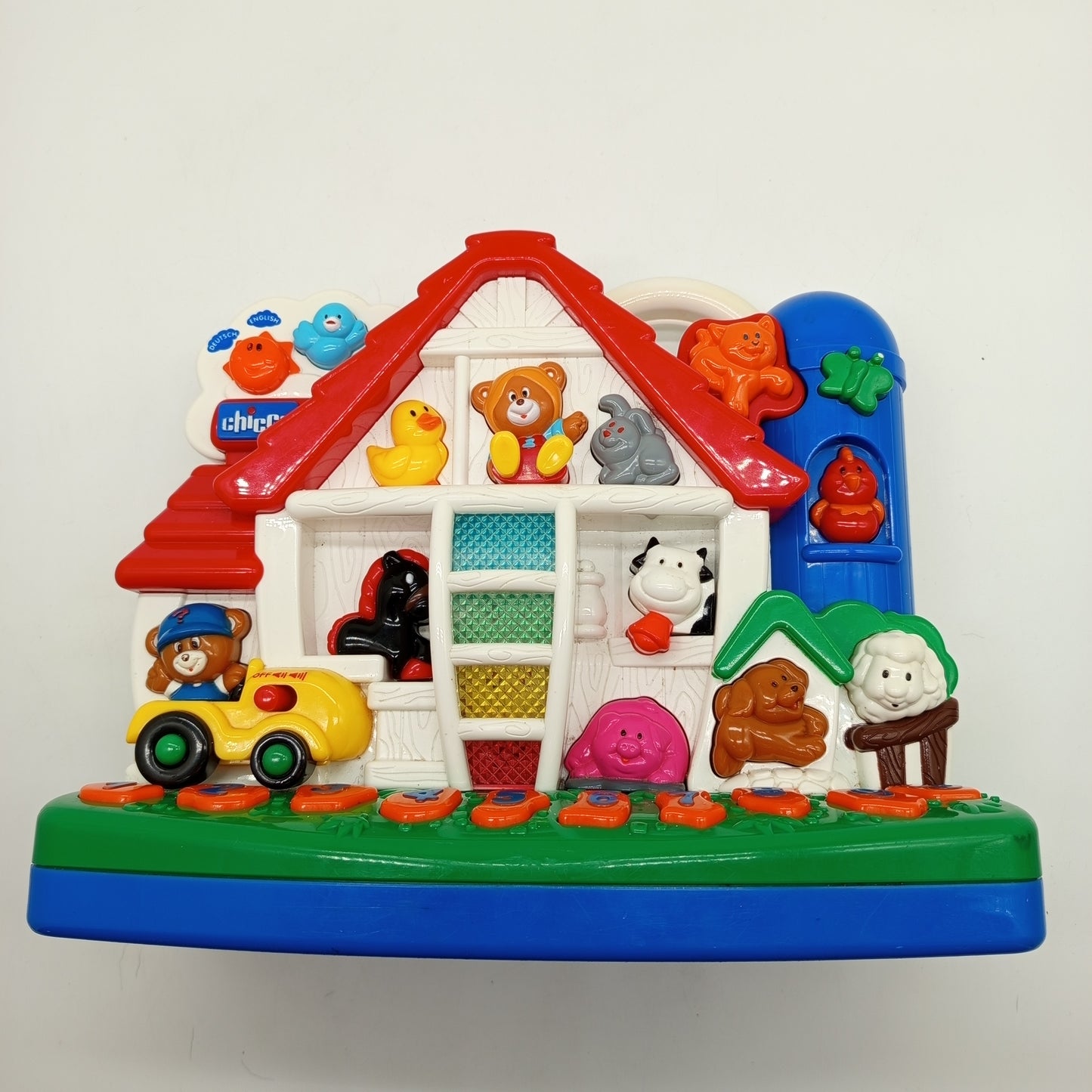 Chicco Interaktives Lernhaus – Zahlen & Tiere Lernspiel für Kleinkinder