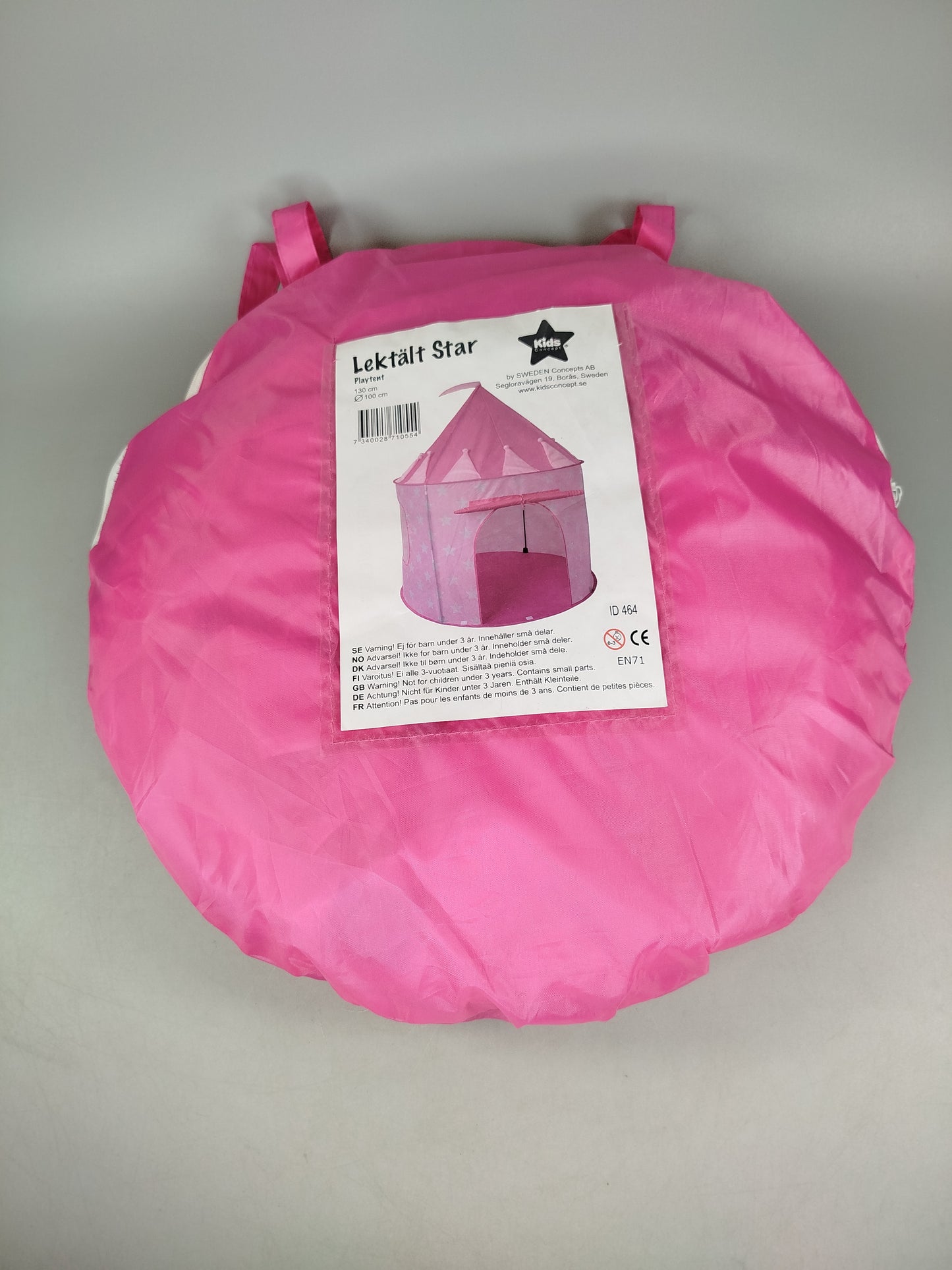 Kids Concept Spielzelt Lektält Star – mit Sternmuster, OVP