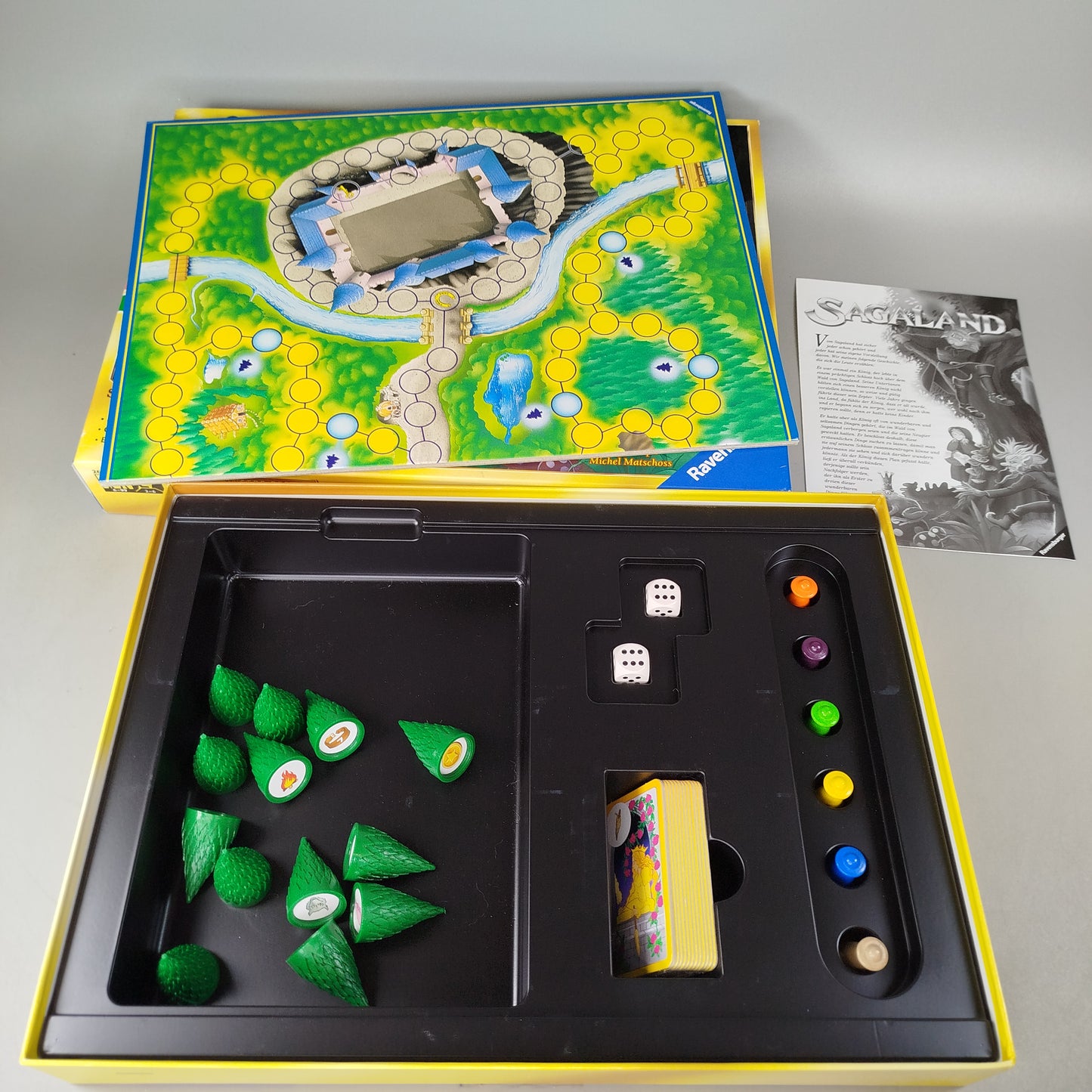 Ravensburger Sagaland Brettspiel Neuwertig