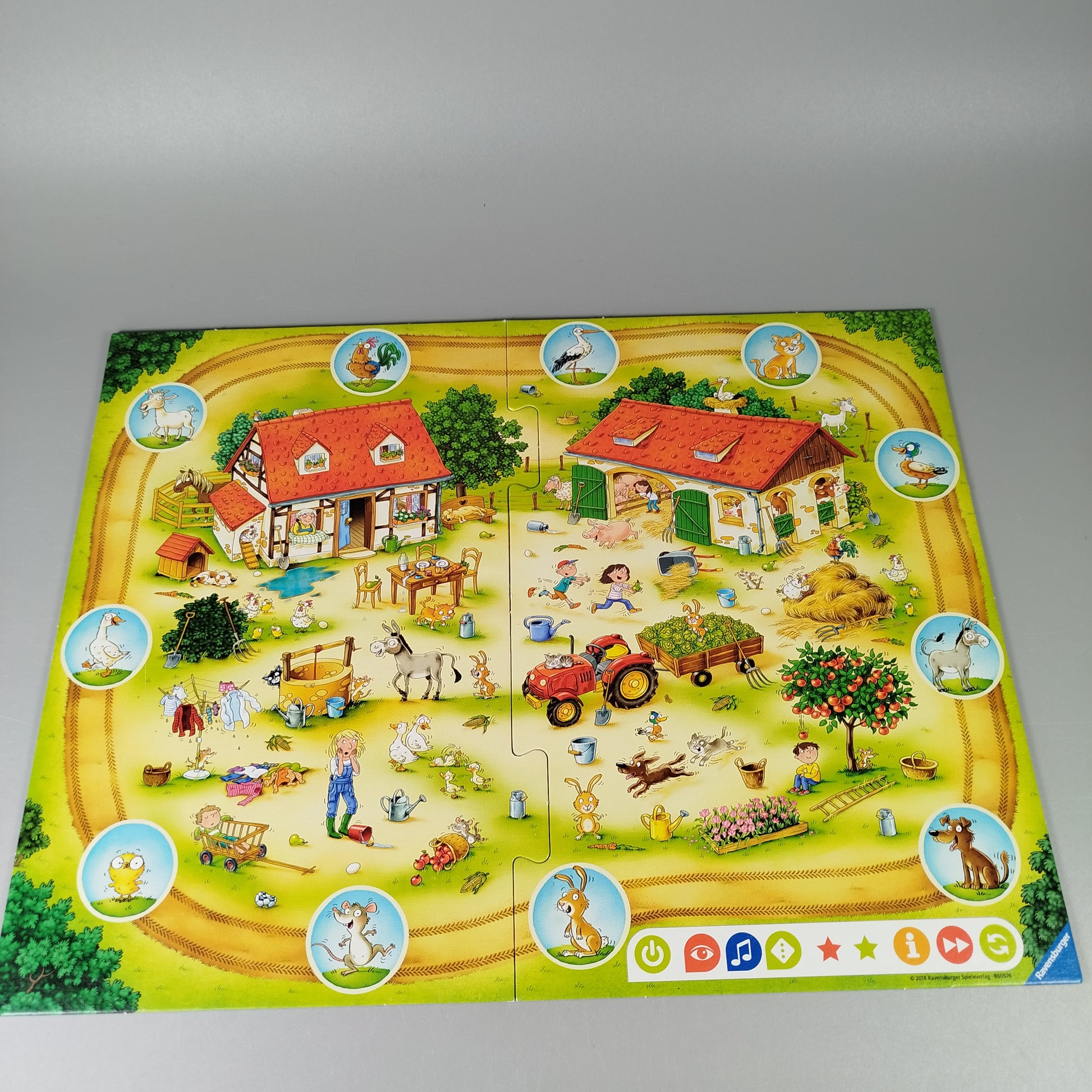 Ravensburger tiptoi Lernspiel-Set – Bauernhof & Wörterbuch