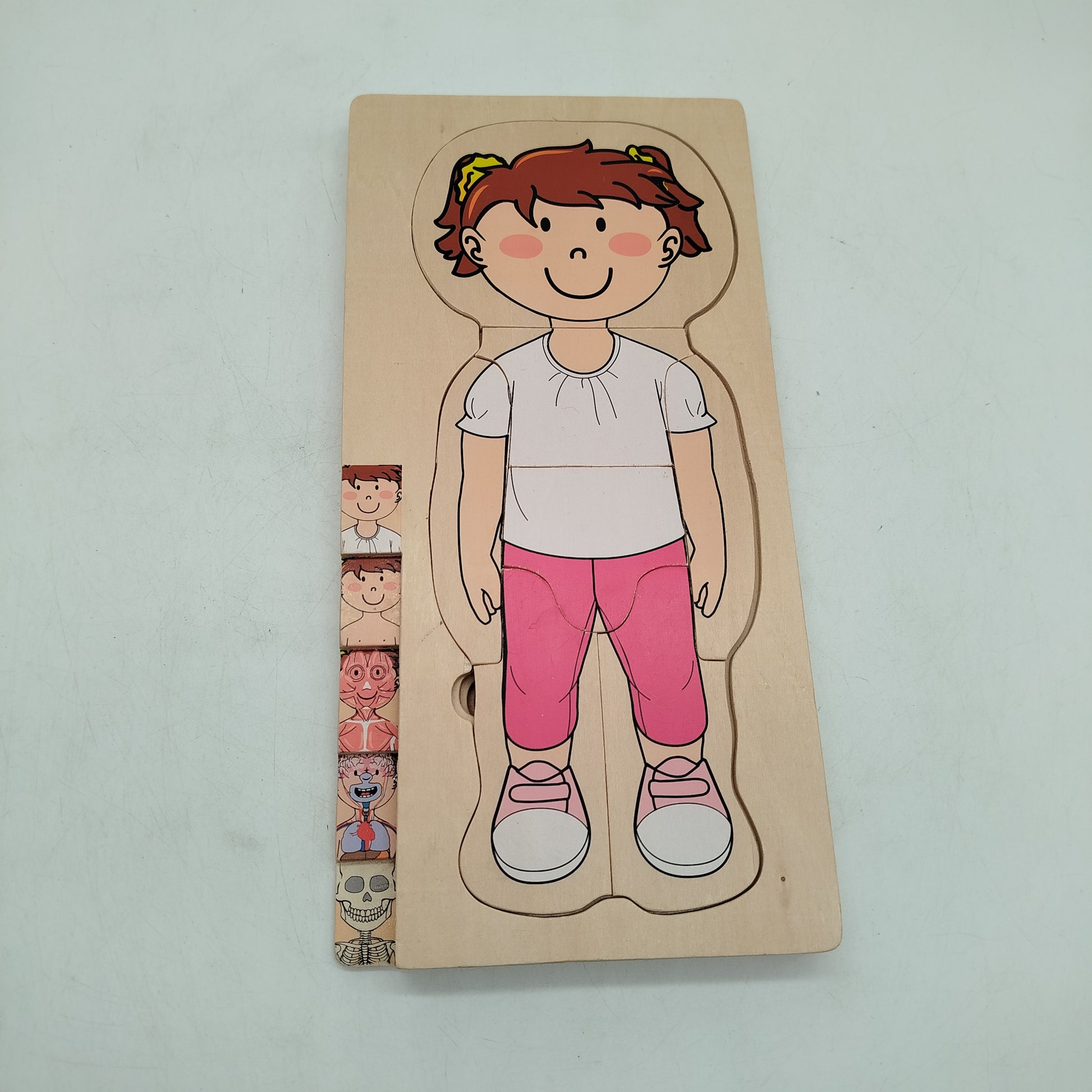 AMIGO Anatomie Mädchen Schichtenpuzzle, gebraucht, ab 3 4 5 Jahre | ✅ geprüft 