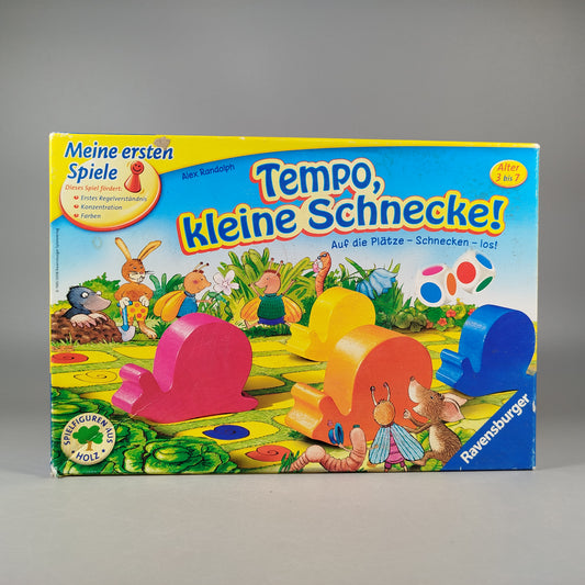Ravensburger Brettspiel Tempo, kleine Schnecke! – Kinderspiel ab 3 Jahren