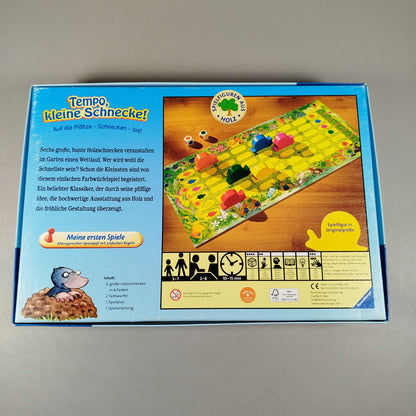 Ravensburger Tempo kleine Schnecke Brettspiel, gebraucht, ab 3 Jahre 